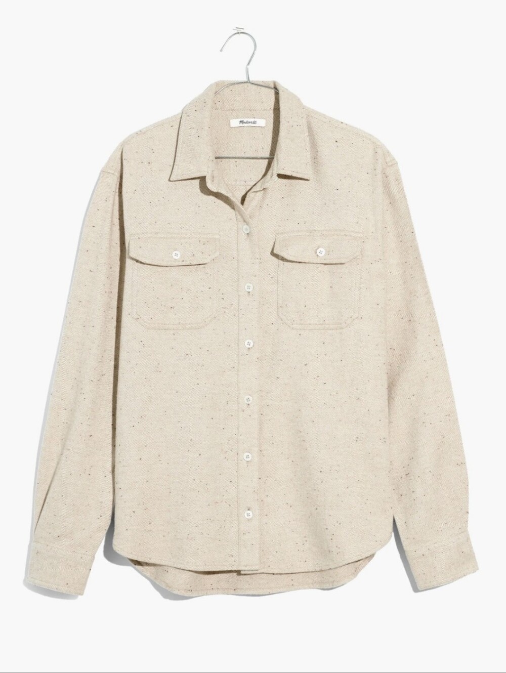Madewell Donegal Flannel Kentwood Oversize Shirt Jacket Size Small - Picture 3 of 6